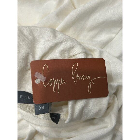 Elliott Lauren NWT Ivory Mock Neck Sleeveless Tank Top Rayon Blend Sz XS - Picture 5 of 10